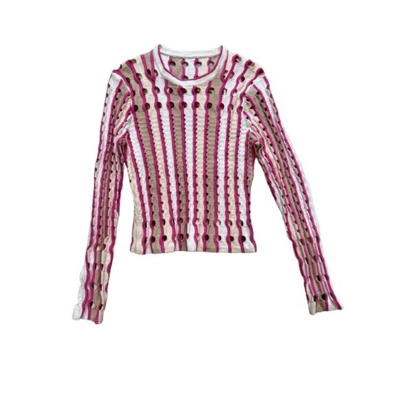 Jonathan Simkhai Tiana Cut-Out Knitted Top & Jax/Larken Midi Skirt SET - Picture 13 of 14